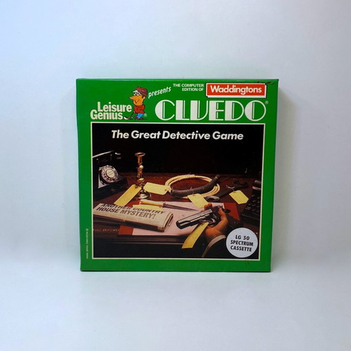Cluedo 1984 Big Box Spectrum ZX Tape Cassette CIB like new