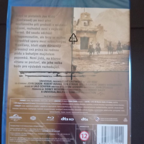 Joe Kidd Blu-ray new with Greek subtitles