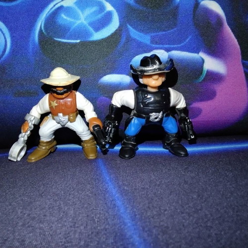 Fisher-Price Great Adventures Wild Western Town 1996 figures, set of 2