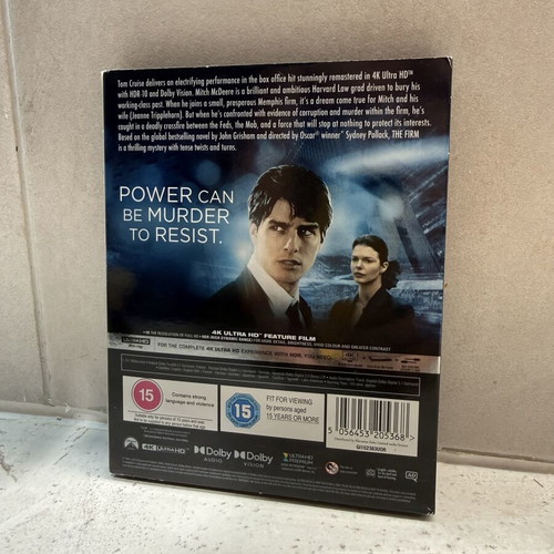 The Firm 4K UHD Blu-Ray like new with English subtitles