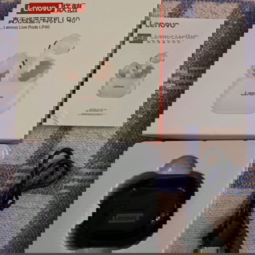 Акустични слушалки Lenovo lp40 thinkplus