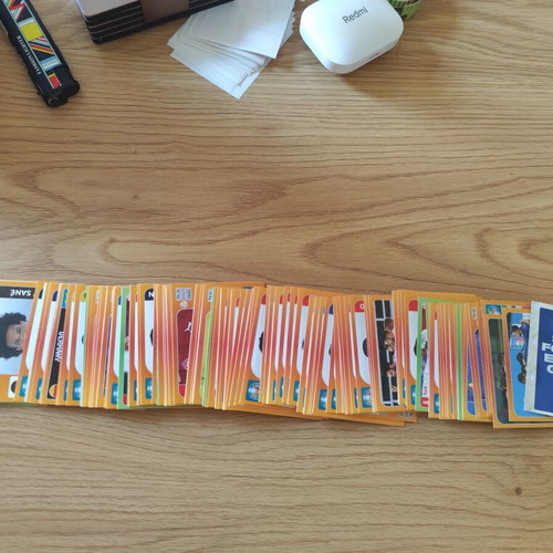 Euro 2020 Panini preview stickers used, about 170 singles