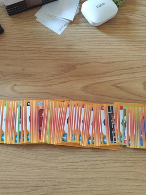 Euro 2020 Panini preview stickers used, about 170 singles