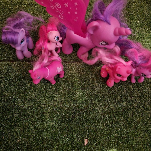My Little Pony set of 6 like new