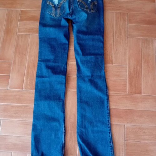 HOLLISTER women's jeans like new W 27 L34 blue