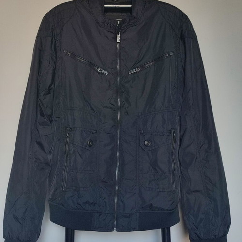 Pull & Bear black bomber jacket unisex L