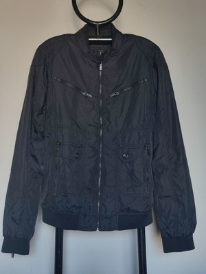Pull & Bear black bomber jacket unisex L
