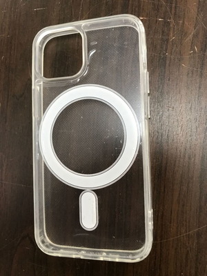 Καινούργια Θήκη iPhone 13 Mini Mag Safe Back Cover Σιλικόνης (διάφανο)