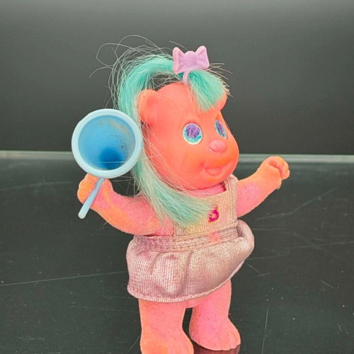Tyco Bitsy Bear vintage wind-up toy used, functional