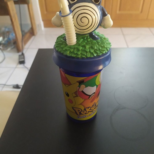 Pokemon Poliwrath glass used, collectible