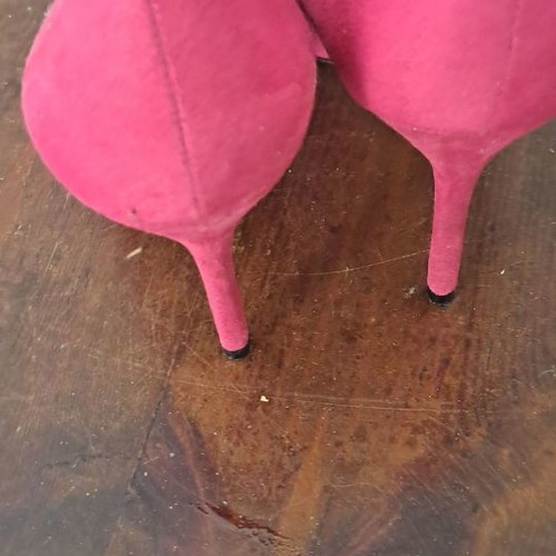 Purple pumps used size 39