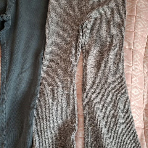 Children's gray leggings 3 years like new, set of 2