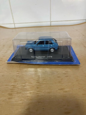 Collectible Toyota Starlet 1978 Model Car Scale 1:43 New