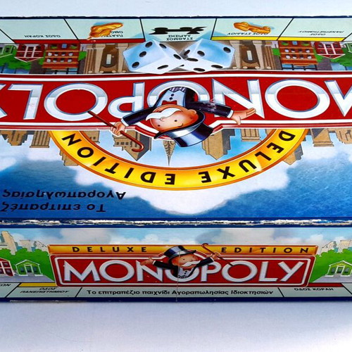 Monopoly Deluxe Edition 1996 used, Parker