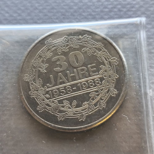 Commemorative medal of the Civil Protection of East Germany (Zivilverteidigung der DDR)
