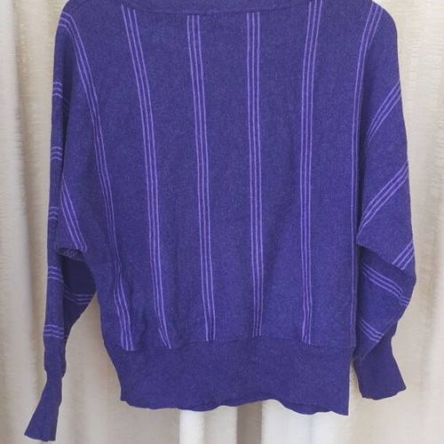Purple thin pullover used, size M/L
