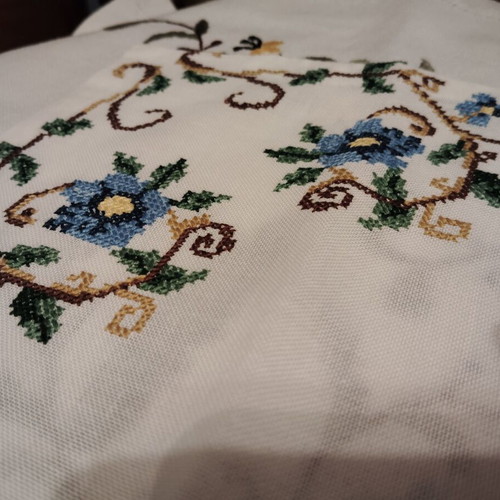 Embroidery like new handmade