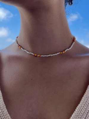 Κολιέ καινούργιο χειροποίητο με αγάπη