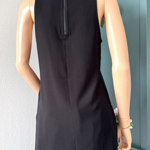 Silvian Heach black eco leather top size S like new
