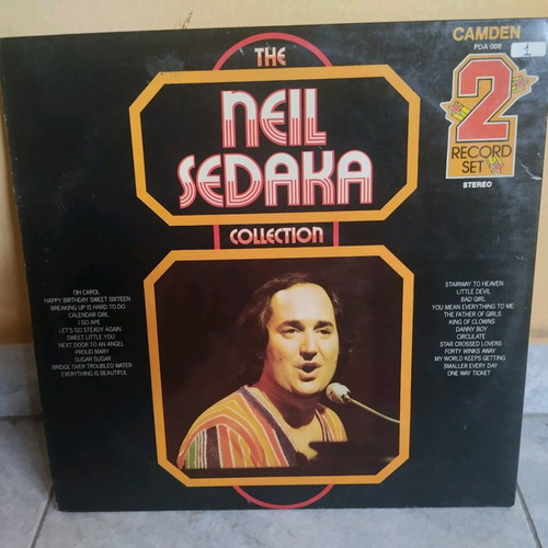 Neil Sedaka Greatest Hits Best double vinyl record like new