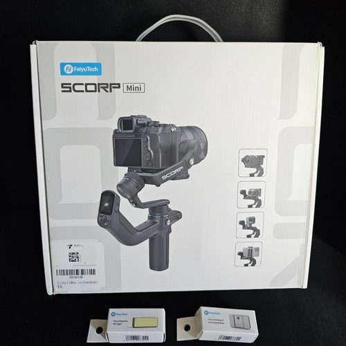 Feiyutech SCORP Mini gimbal με Magnetic Fill Light και Tracking Module