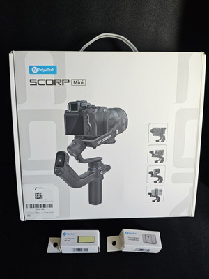 Feiyutech SCORP Mini gimbal με Magnetic Fill Light και Tracking Module