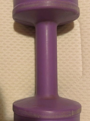 Gym Dumbbells like new, 2x5 kg