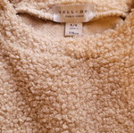 Yell Oh! beige long-sleeve sweatshirt like new, size 116 cm