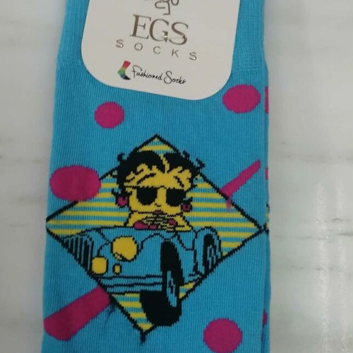 Egs Socks Betty Boop onesize 40-46 new, multicolor