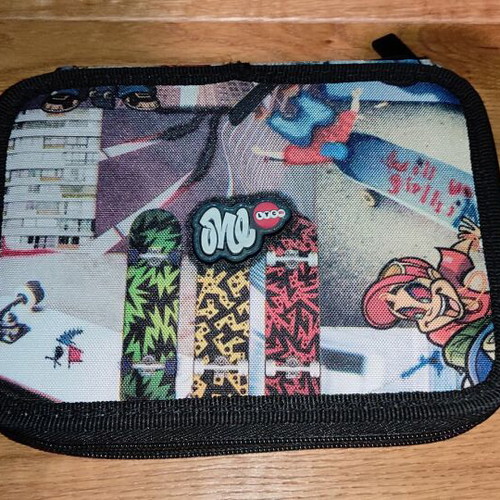 Lyc Sac One school trolley bag with pencil case used