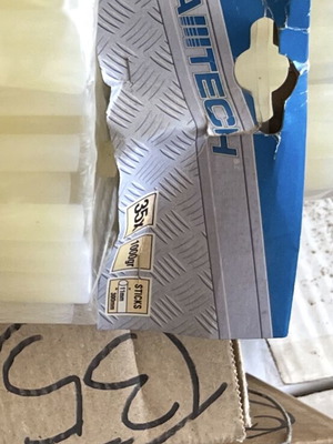 Amtech σιλικόνες για πιστόλι 1kg, 35 τεμάχια, σαν καινούργιο