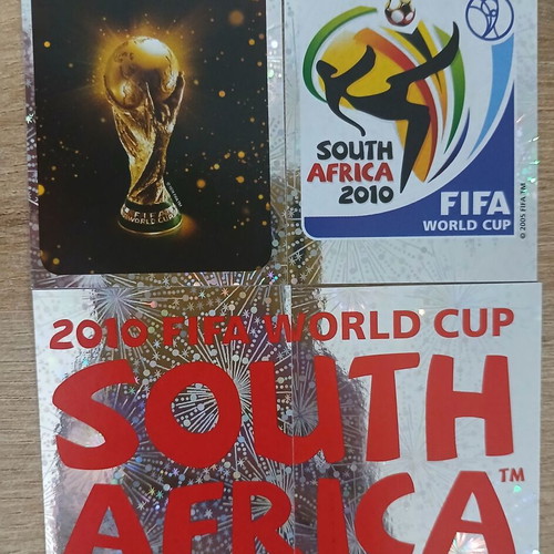 Panini FIFA Copa Africa 2010 stickers used