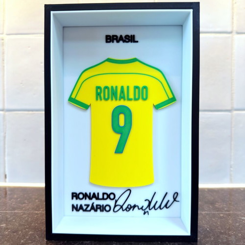 Ronaldo Nazário De Lima Brazil Fc logo collectible like new