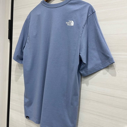 The North Face women's blouse new, cotton, blue, size L