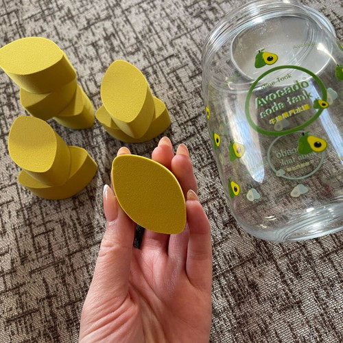 Blending sponges avocado shaped new