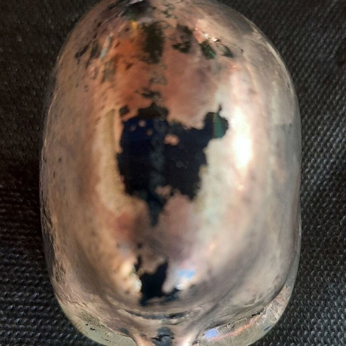 Crystal & Silver Sculpture like new, Brains series Kosta Boda Bertil Vallien