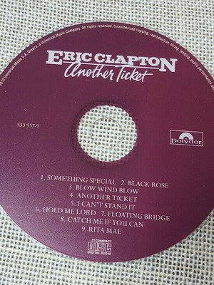 Eric Clapton Another Ticket CD μεταχειρισμένο, rock