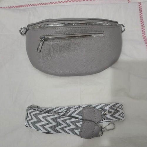 Waist bag gray new, ideal size for phone and keys