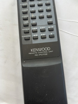 Kenwood RC-P0702 infrared remote control for CD players