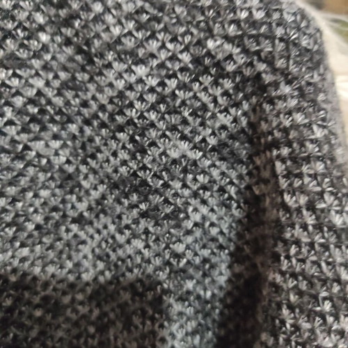 Italian wool cardigan Aerfan like new with sequins gray