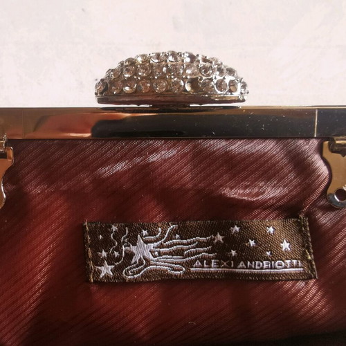 Alexi Andriotti brown purse handbag new