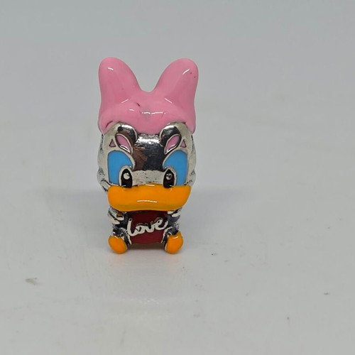 Daisy Duck Charm Love Silver 925 like new