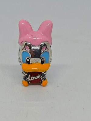 Daisy Duck Charm Love Ασημένιο 925 σαν καινούργιο