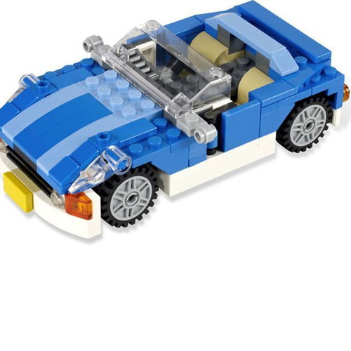 Lego Blue Roadster 6913 3-in-1 used
