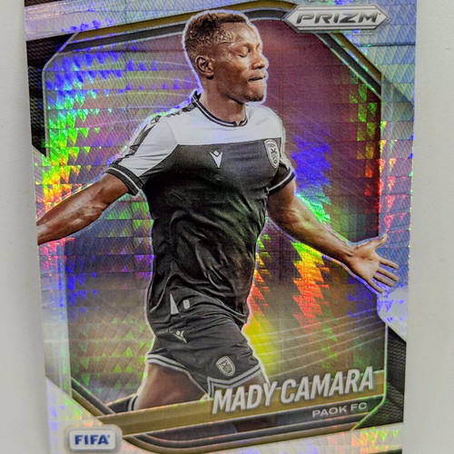 Panini FIFA Prizm 2025/26 Mady Camara #43 Hyper Prizm Parallel card brand new