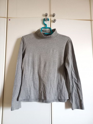 Turtleneck shirt gray new, size S