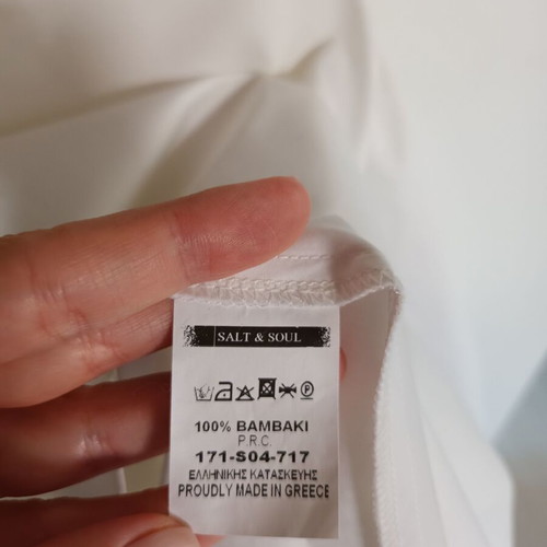 Salt & Soul blouse like new, white, size S
