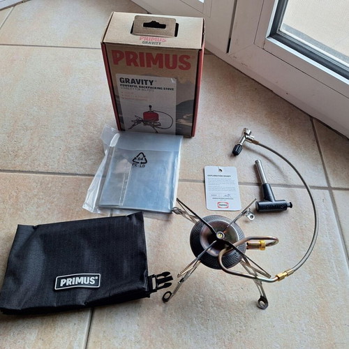 Primus Gravity gas stove used 3000W with accessories
