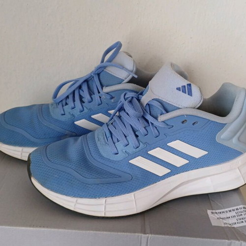 Adidas Duramo 10 women's athletic shoes used, size 40 2/3, blue