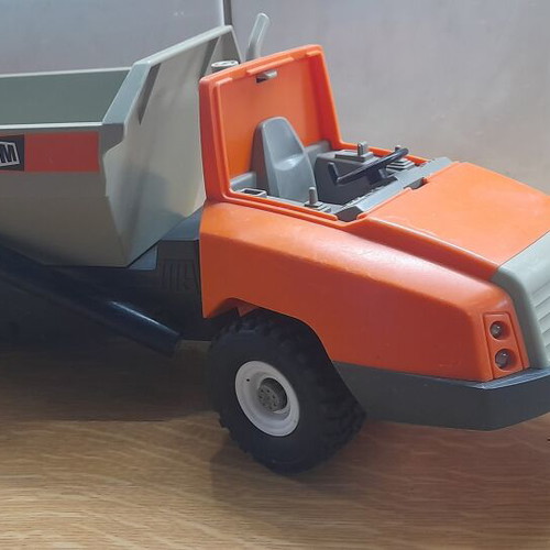 Playmobil 6508 used toy truck with missing parts
